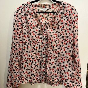 Tatyana Vintage Reproduction 1940’s Polkadot Blouse Size 4x